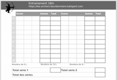 Feuille de score